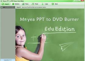 Moyea PPT to DVD Burner Edu Edition screenshot