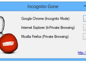 Incognito Gone screenshot