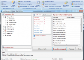 Excel Utilities screenshot