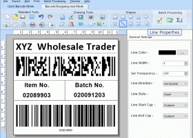 Bulk Barcode Generator Excel Software screenshot