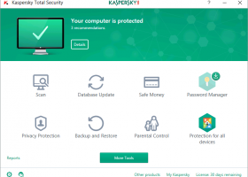 Kaspersky Total Security screenshot