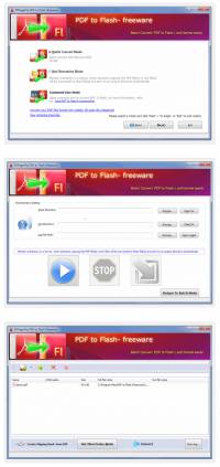 Free PDF to Flash screenshot
