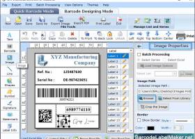 Industrial Barcode Label Maker screenshot