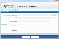Windows 7 Mail to Lotus Notes screenshot