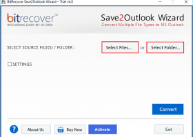 Convert DOC to Outlook PST screenshot