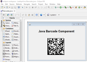Java Data Matrix 2D Barcode Generator screenshot