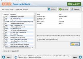 Removable Media File Salvage Tool screenshot