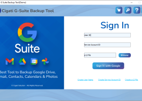 Google Workspace Backup Software screenshot