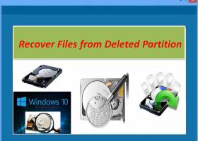 Recover Files from Deleted Partition screenshot
