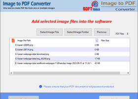 eSoftTools Image to PDF Converter screenshot