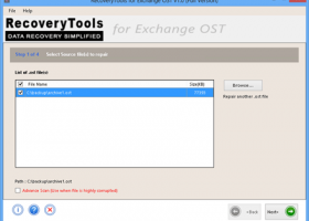 Exchange OST Mail Recovery Software screenshot