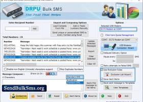 Bulk SMS Tool for Multi USB Modem screenshot