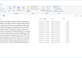 MSG to PDF Converter Software screenshot