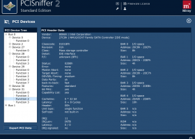 PCISniffer screenshot