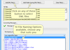 EMLX Files to PDF screenshot