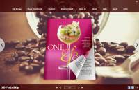 Coffee Style Theme for 3D Book screenshot