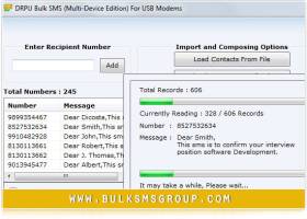 SMS GSM Modem screenshot