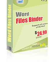 Word File Binder screenshot