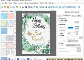 Birthday Card Design Creator screenshot