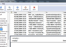 Windows Live Mail Viewer screenshot