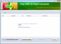 Gunsoft Free Doc to Flash Converter screenshot