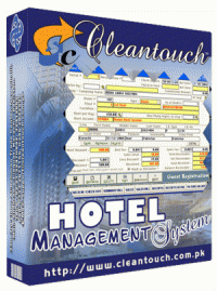 Cleantouch Hotel Management System screenshot