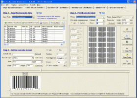 EasierSoft Free Barcode Generator screenshot