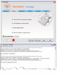 Vista Keylogger screenshot