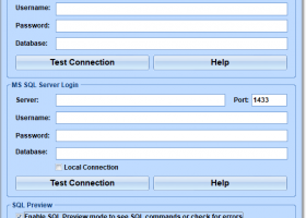 PostgreSQL Tables To MS SQL Server Converter Software screenshot