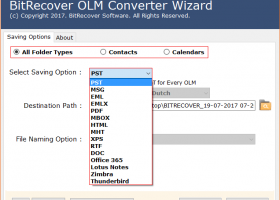 Mac OLM to DOC Converter screenshot