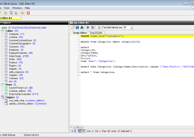 SQLite Query screenshot
