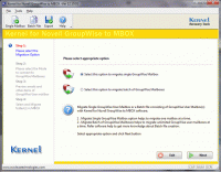 Kernel for Novell GroupWise to MBOX screenshot