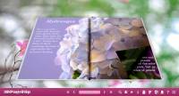 3D PageFlip Free Flower Templates screenshot