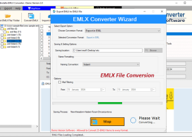 Enstella EMLX Converter software screenshot