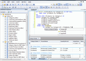 Universal SQL Editor screenshot