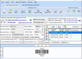 Warehouse Industry Barcode Labeling Tool screenshot