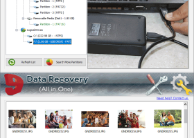 Freeware All Data Recovery Software screenshot