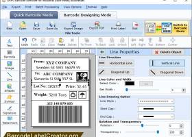 Industrial Barcode Creator Tool screenshot