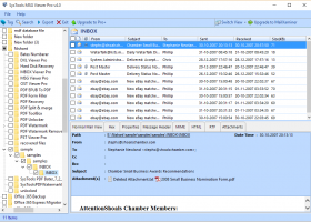 MSG Email Viewer File Solution screenshot