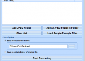 JPG To PCX Converter Software screenshot