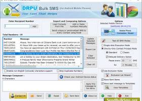 SMS Apps Android Software screenshot