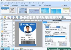 Functionable Id Card Maker Software screenshot