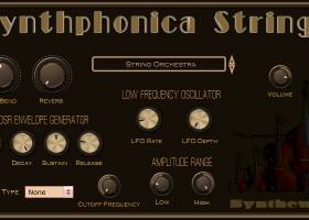Synthphonica Strings VST VST3 Audio Unit screenshot