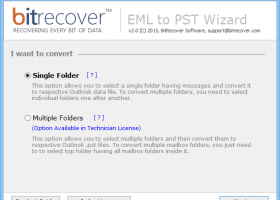 How to Import EML Files to Outlook PST screenshot