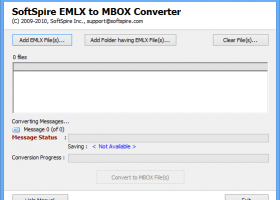 Software4help EMLX to MBOX Converter screenshot