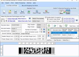 Retail Product Barcode Labeling Software screenshot