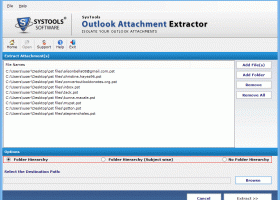 Save All Outlook Attachments screenshot