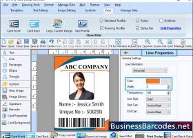 ID Badges Designing Software screenshot