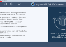 NSF to MBOX Converter screenshot