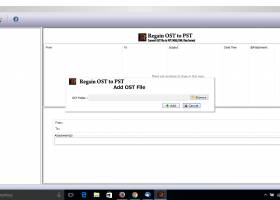 Regain OST to PST Converter Software screenshot